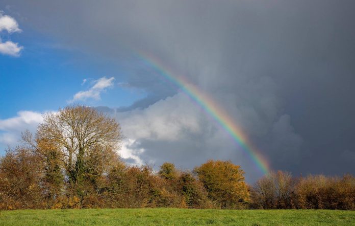 Photo of rainbow by Alan Johnson for article by Dr Anne Malatt on Reform is needed for unaccredited registrars