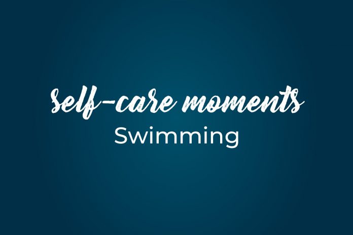 Self care Moments 13 swimming